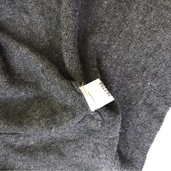 Ann Taylor Y2K Wool Round Hem Ballon Sleeve Cardigan Sweater Top Button Oversize - Picture 8 of 12